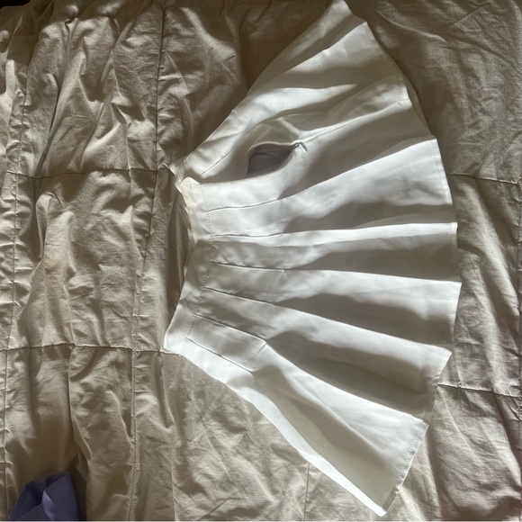 Purple and White Tennis Skirt - Picture 4 of 4